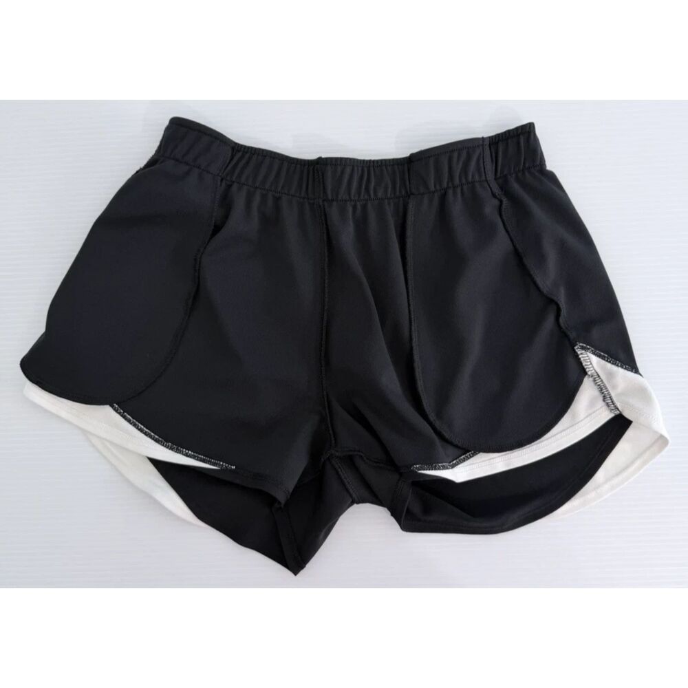 Under Armour Athletic Shorts Women Small Black HeatGear Lightweight Training - Picture 3 of 10